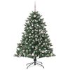 vidaXL &Aacute;rbol de Navidad artificial Verde 150 cm PVC, Pl&aacute;stico y Acero
