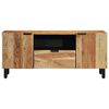 vidaXL Unidades de TV Madera de Acacia S&oacute;lida 105 x 33,5 x 46 cm
