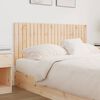 vidaXL Cabecero de cama de pared madera maciza de pino 140x3x60 cm