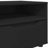 vidaXL Gabinete de TV Negro 100 x 48 x 43 cm Madera contrachapada