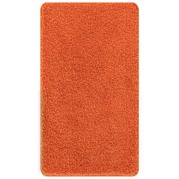 vidaXL Alfombrilla de ba&ntilde;o antideslizante Naranja 70 x 120 cm PP
