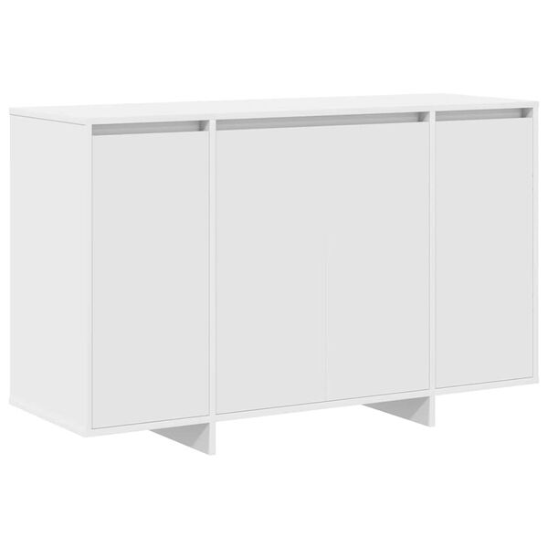vidaXL Vitrina Blanco 120 x 41 x 75 cm Madera contrachapada