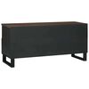 vidaXL Unidades de TV Nogal 100 x 33 x 46 cm Madera contrachapada