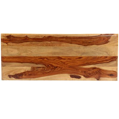 vidaXL Mesa consola de madera maciza de sheesham 100x40x75 cm