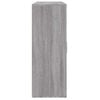 vidaXL Aparadores 3 uds madera de ingeniería gris Sonoma 60x31x84 cm