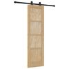 vidaXL Puerta Corredera ORKDAL Natural 61 x 198,5 cm