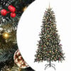 vidaXL &Aacute;rbol de Navidad artificial Verde 240 cm PVC, Pl&aacute;stico y Acero