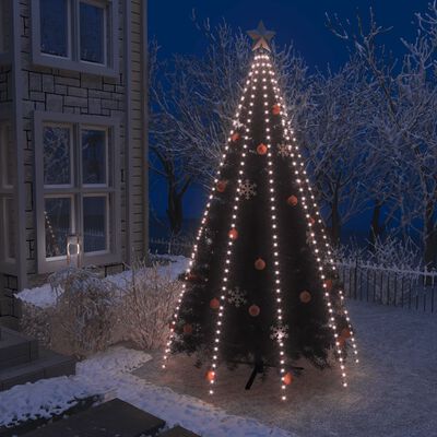 vidaXL Luces de red para el árbol de Navidad con 400 LEDs 400 cm