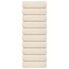 vidaXL Toallas de ba&ntilde;o FROGN 10 uds crema 30x30 cm 360 g/m&sup2;