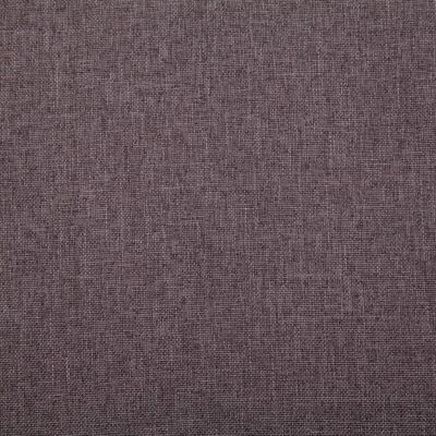 vidaXL Conjunto de sofás 2 piezas tela gris taupe