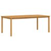 vidaXL Conjunto de Comedor de Jardín 7 pcs Marrón