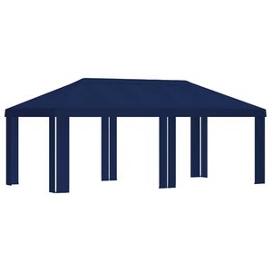 vidaXL Cubierta de gazebo 6 x 3 m Azul Poli&eacute;ster 190 gsm