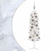 vidaXL &Aacute;rbol de Navidad artificial estrecho con bolas 120 cm 150 LED