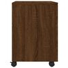 vidaXL Archivador ruedas madera contrachapada roble Sonoma 45x38x54 cm