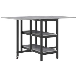 vidaXL Mesa de comedor 122 x 80 x 76,5 cm Madera de ingenier&iacute;a