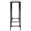 vidaXL Mesa consola madera de ingenier&iacute;a gris Sonoma 180x29x75 cm