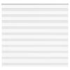 vidaXL Estor cebra blanco 160x100 cm tejido ancho 155,9 cm poli&eacute;ster