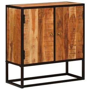 vidaXL Aparador Beta Natural 70 x 30 x 75 cm Madera de Acacia S&oacute;lida