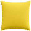 vidaXL Cojines de sof&aacute; 2 pcs Amarillo Claro 60 x 60 cm tela