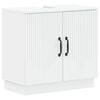 vidaXL Mueble de lavabo para ba&ntilde;o HOORN Blanco 59,5 x 31,5 x 56 cm