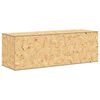 vidaXL Terrario de madera contrachapada 144x46x48 cm