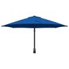 vidaXL Parasol de jardín Azul y Negro 248 x 248 x 148 cm