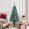 vidaXL Árbol de Navidad artificial Verde 150 cm PVC y Acero y Plástico