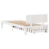 vidaXL Estructura cama con cajones madera maciza pino blanco 90x200 cm