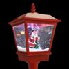 vidaXL Farola de Navidad con Pap&aacute; Noel y LED 180 cm