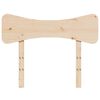 vidaXL Cabecero de madera maciza de pino 100 cm