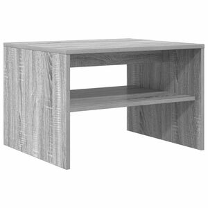 vidaXL Mesa de Caf&eacute; Gris Sonoma 60 x 50 x 40 cm Madera de ingenier&iacute;a