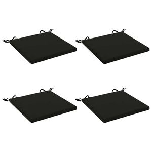 vidaXL Cojines de Asiento de 4 Piezas SOEST 4 uds. 100% Poli&eacute;ster