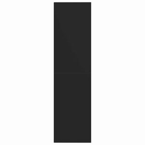vidaXL Estanter&iacute;a libros/mueble TV contrachapada negro 36x30x143 cm