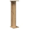 vidaXL Soporte de plantas Roble artisan 25 x 25,5 x 100,5 cm