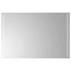 vidaXL Espejo de ba&ntilde;o LED Transparente 90 x 60 cm vidrio templado