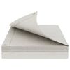 vidaXL Lona con ojales Blanco 6 x 10 m 90 gsm PE