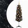 vidaXL &Aacute;rbol de Navidad artificial estrecho con bolas 150 cm 150 LED