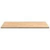 vidaXL Encimera de cocina rectangular madera maciza roble
