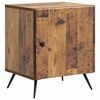 vidaXL Armario de Noche Madera envejecida 43 x 34,5 x 50 cm