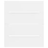 vidaXL Armario para lavabo madera contrachapada blanco 41x38,5x48 cm
