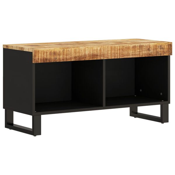 vidaXL Mueble de TV madera maciza de mango 85x33x43,5 cm