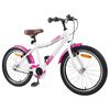 vidaXL Bicicleta Infantil 20 Pulgadas para 6-11 a&ntilde;os Rosa