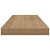 vidaXL Estantes pared 4 ud madera ingenier&iacute;a roble artisan 60x20x1,5cm