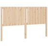 vidaXL Cabecero de cama madera maciza de pino 165,5x4x100 cm