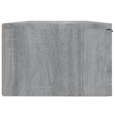 vidaXL Armario de pared madera de ingeniería gris Sonoma 68x30x20 cm