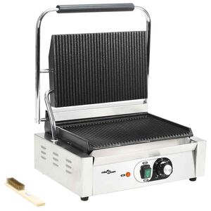 vidaXL Grill parrilla estriada 2200 W 43x30,5x20 cm