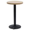 vidaXL Pata de mesa de bistr&oacute; negra &Oslash;43x72 cm hierro fundido