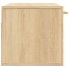 vidaXL Armario de pared madera ingenier&iacute;a roble Sonoma 80x36,5x35 cm