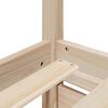 vidaXL Estructura de cama sin colch&oacute;n madera maciza de pino 160x200 cm