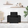 vidaXL Sill&oacute;n de tela negro 60 cm